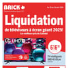 Aperçu de Circulaire Brick - Liquidation de téléviseurs à écran géant