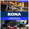 Aperçu de Circulaire Rona - Offres spéciales sur nos meilleures marques d'outils