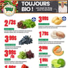 Aperçu de Circulaire TAU Marché d'alimentation Naturelle - Biologique