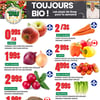 Aperçu de Circulaire TAU Marché d'alimentation Naturelle - Biologique