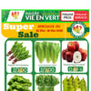 Aperçu de Circulaire Marché Vie en Vert