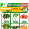 Aperçu de Circulaire Marché Vie en Vert