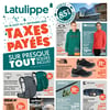 Aperçu de Circulaire Latulippe - Taxes Payées