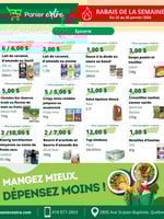 Circulaire Panier Extra