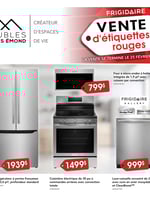 Circulaire Meubles Gilles Émond - Vente d'étiquettes rouges