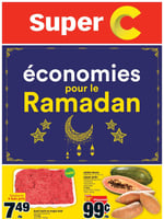 Circulaire Super C - Économies pour le Ramadan