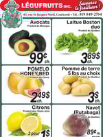 Circulaire Légufruits