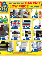 Circulaire Rossy - Promesse de bas prix