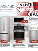 Circulaire Meubles Marchand - Vente d'étiquettes rouges