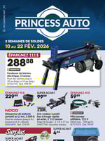 Circulaire Princess Auto