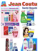 Circulaire Jean Coutu - Santé Beauté