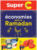 Circulaire Super C - Économies pour le Ramadan