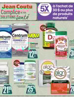 Circulaire Jean Coutu - Complice de vos résolutions Santé