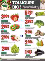 Circulaire TAU Marché d'alimentation Naturelle - Biologique