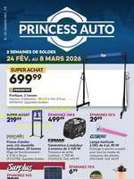 Circulaire Princess Auto