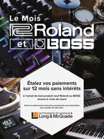 Circulaire Long & McQuade Instruments de Musique - Mois Roland et BOSS