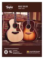 Circulaire Long & McQuade Instruments de Musique - Mois Taylor