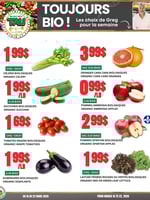 Circulaire TAU Marché d'alimentation Naturelle - Biologique