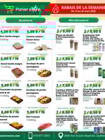 Circulaire Panier Extra