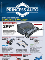 Circulaire Princess Auto