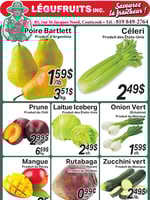 Circulaire Légufruits