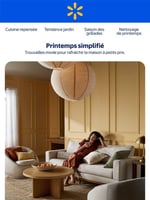 Circulaire Walmart - Printemps Simplifié