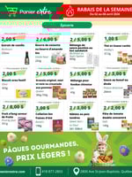 Circulaire Panier Extra