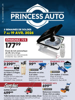 Circulaire Princess Auto