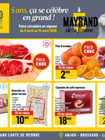 Circulaire Mayrand Entrepôt D'alimentation