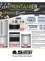 Circulaire Meubles Sinray - Électroménagers