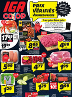 Circulaire IGA Coop Nouveau Brunswick