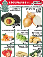 Circulaire Légufruits