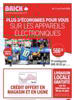 Circulaire Brick - Plus d'économies pour vous sur les appareils électroniques