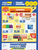 Circulaire Club Entrepôt