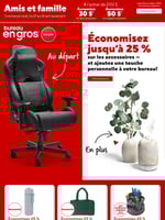 Circulaire Bureau en Gros