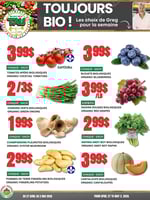 Circulaire TAU Marché d'alimentation Naturelle - Biologique