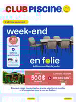 Circulaire Club Piscine Super Fitness