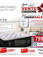 Circulaire Meubles Marchand - Matelas