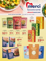 Circulaire Les Aliments Merci Épiceries Santé