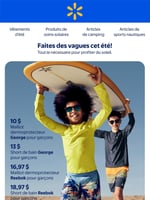Circulaire Walmart - Faites des vagues cet été