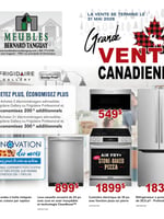 Circulaire Meubles Bernard Tanguay