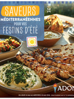 Circulaire Adonis - Saveurs de la Méditerranée