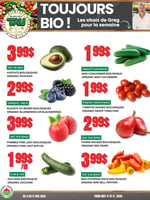 Circulaire TAU Marché d'alimentation Naturelle - Biologique