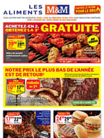 Circulaire Les Aliments M&M