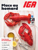 Circulaire IGA - Place au Homard