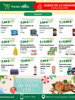Circulaire Panier Extra