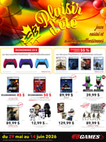 Circulaire EB Games - GameStop - Plaisir d'Été
