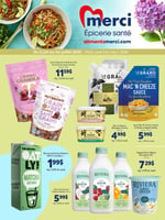Circulaire Les Aliments Merci Épiceries Santé