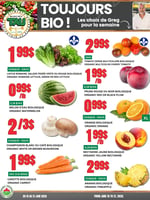 Circulaire TAU Marché d'alimentation Naturelle - Biologique