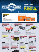 Circulaire Princess Auto